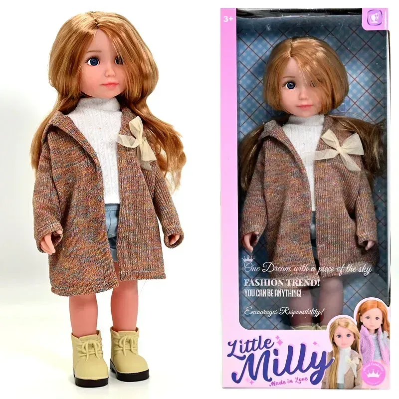 Кукла Little Milly 92017-A 38 см — съёмная одежда, длинные волосы, для девочек от 3 лет