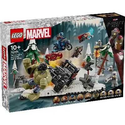 LEGO Конструктор LEGO Marvel 76291 Мстители: Эра Альтрона — 6 героев против Гидры, 613 деталей купить в Алматы