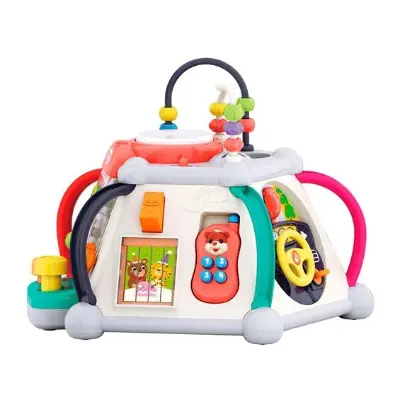 Бизикуб многофункциональный Hola Toys 806 Маленькая вселенная купить в Алматы