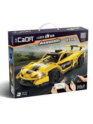 CaDA Конструктор CADA Assassin C51101W Радиоуправляемый гоночный автомобиль 417 деталей купить в Алматы