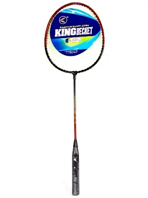 KING BECKET Набор для бадминтона KING BECKET A6118 — 2 ракетки, воланчики и чехол с ремнём, 2 цвета для детей и взрослых вид сбоку