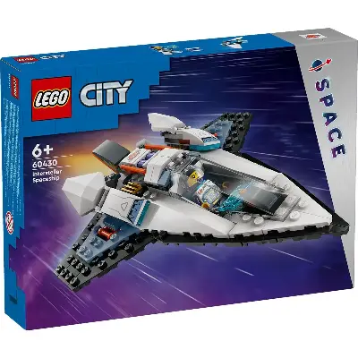 LEGO Конструктор LEGO City 60430 Межзвёздный космический корабль с раскладными двигателями и дроном-ботом купить в Алматы