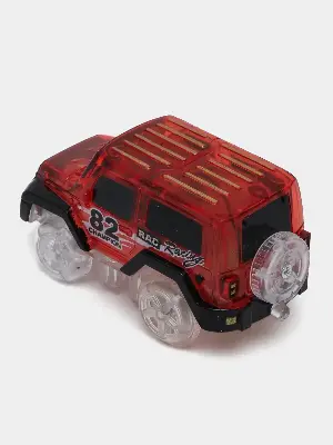 Светящийся трек Magic Tracks YM-812, 95 деталей, с машинкой на батарейках купить в Алматы