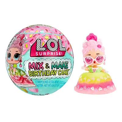 L.O.L. Surprise Набор-сюрприз L.O.L. Surprise Birthday 593140 — 9 сюрпризов, праздничный наряд, редкие куклы купить в Алматы