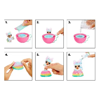 L.O.L. Surprise Набор-сюрприз L.O.L. Surprise Birthday 593140 — 9 сюрпризов, праздничный наряд, редкие куклы вид сбоку
