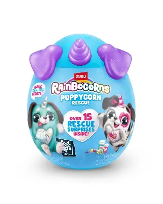 Zuru ZURU Rainbocorns Puppycorn 9261 — 12 сюрпризов, мягкая игрушка-единорог, ветеринарные аксессуары купить в Алматы
