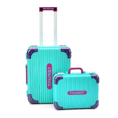 Tourist Игровой набор Доктор Tourist 008-605A чемодан 3в1 — свет и звук, 48×24×65 см, от 3 лет вид сбоку