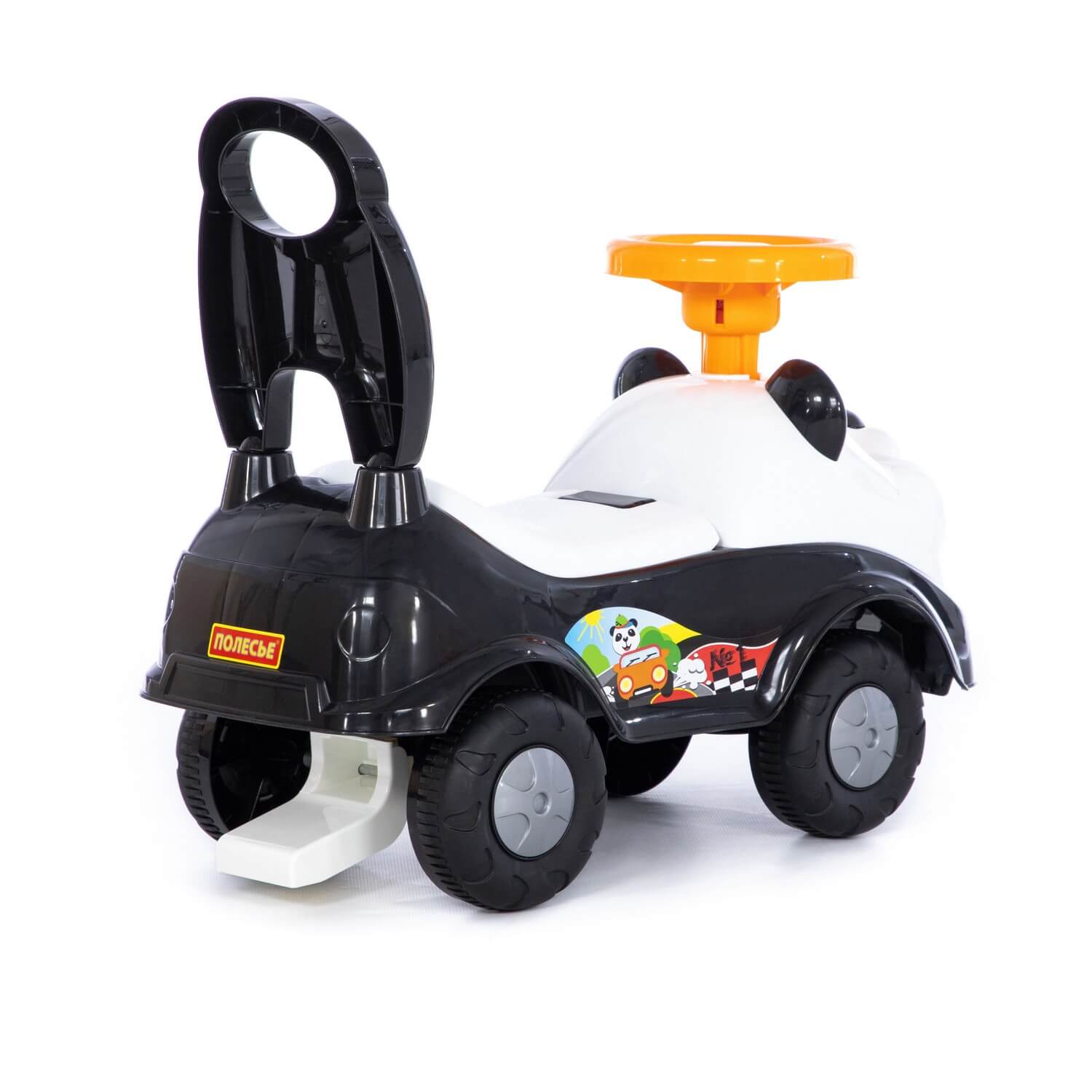 Каталка-толокар Полесье "Панда" для малышей от 1 года