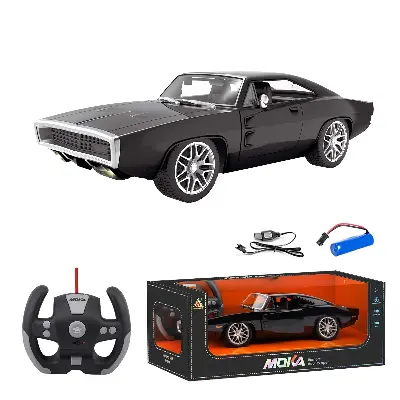 Радиоуправляемая машина MOKA Dodge Charger 2119 — открывающиеся двери, свет, 34×13×9,5 см, пульт 27 МГц купить в Казахстане