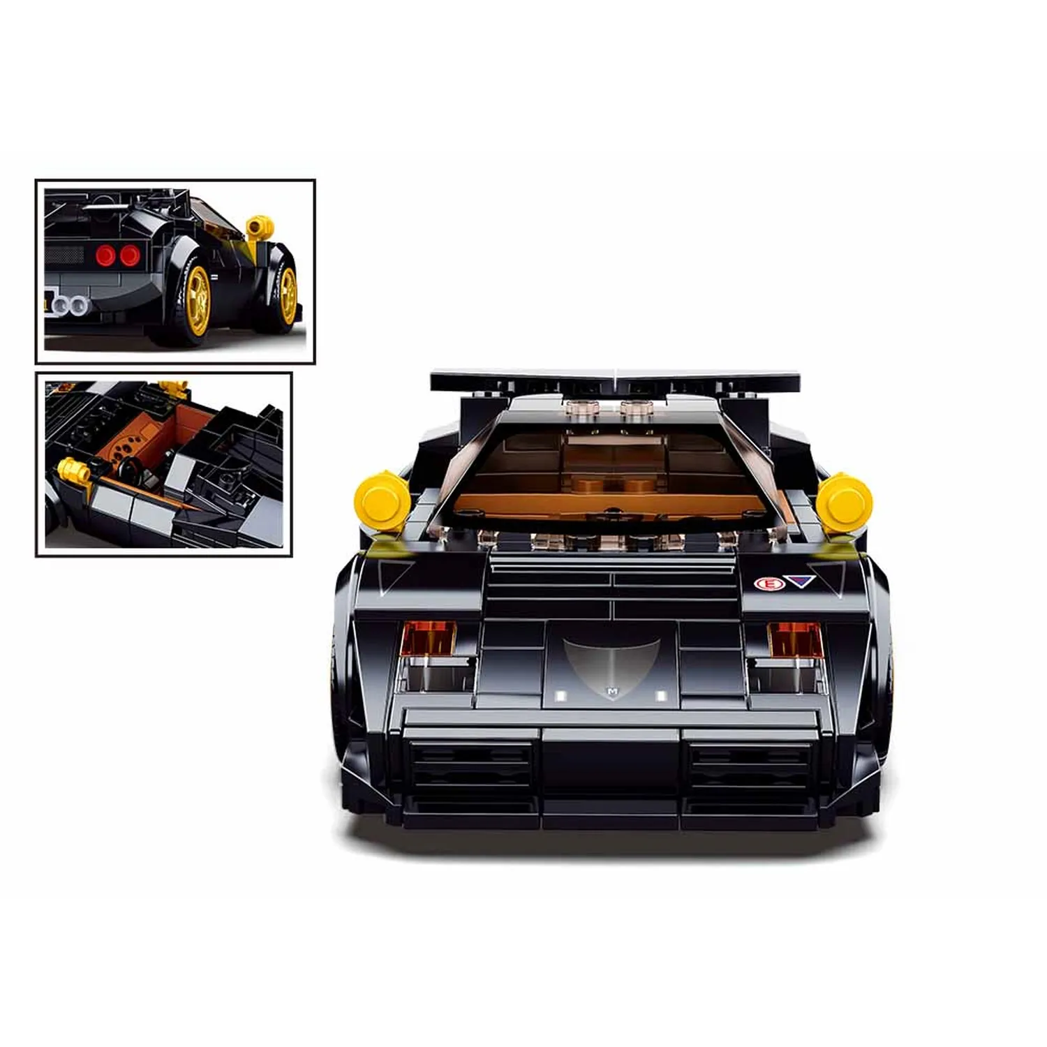 Конструктор SLUBAN Спортивная машина 254 детали