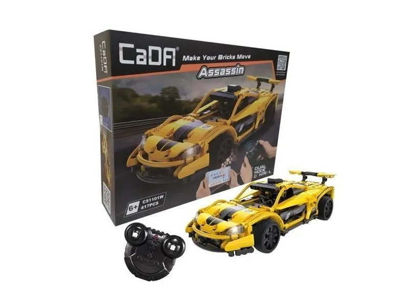 Конструктор CADA "Assassin" C51101W - радиоуправляемый гоночный автомобиль, 417 деталей - фото 1