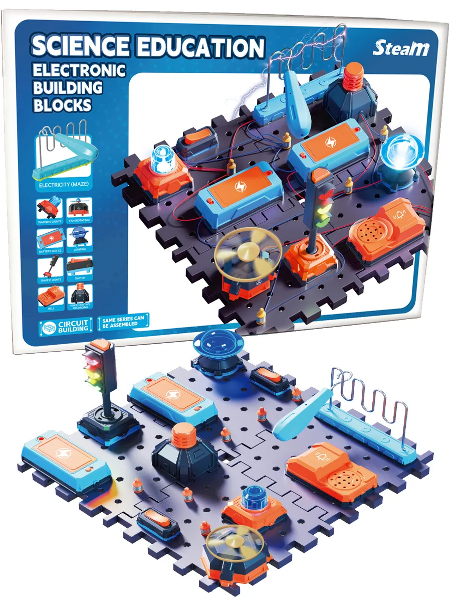 Набор для опытов DYVOMIR "Физические опыты" SD807 - 14 экспериментов по физике и электронике - фото 1